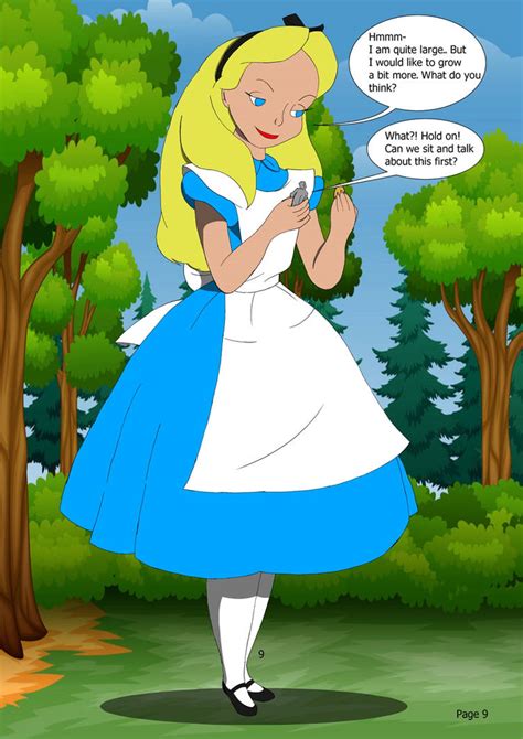 alice in wonderland breast expansion